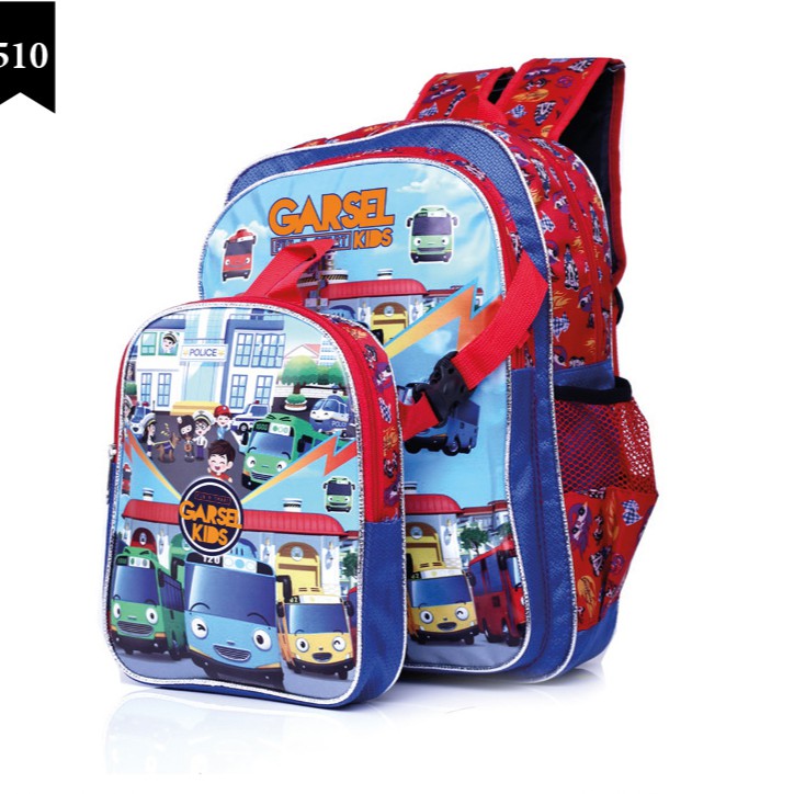 tas sekolah anak laki laki - tas punggung - tas sekolah tayo - tas sekolah anak cowok