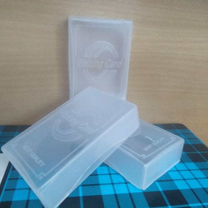 Kotak kartu nama plastik