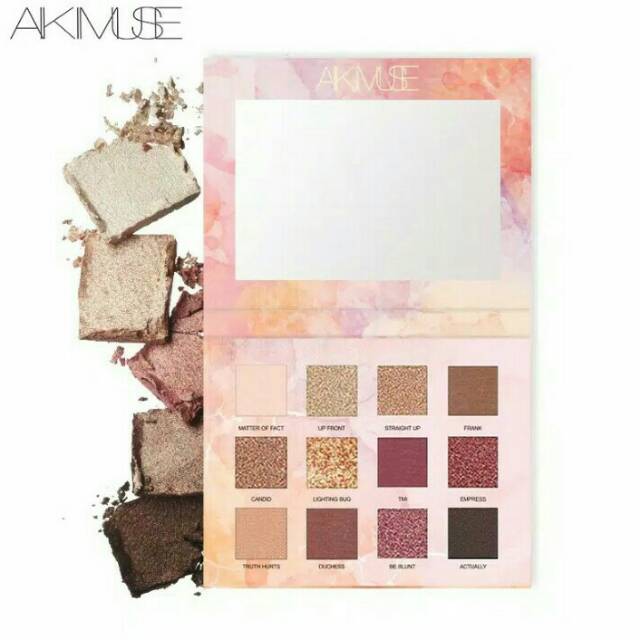 AIKIMUSE 12 COLORS PALETTE EYESHADOW