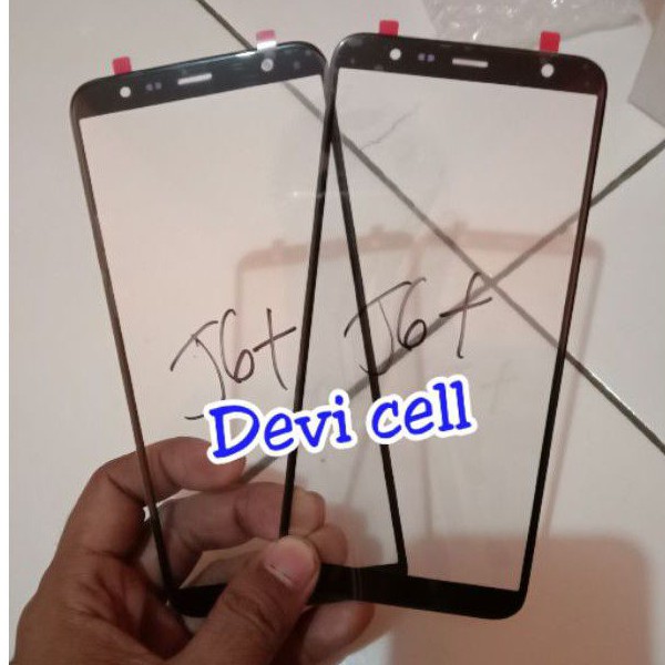 KACA LCD SAMSUNG GALAXY J6 PLUS / KACA DEPAN KACA TC KACA TS OUTER GORILA GLASS SAMSUNG J6PLUS J6+