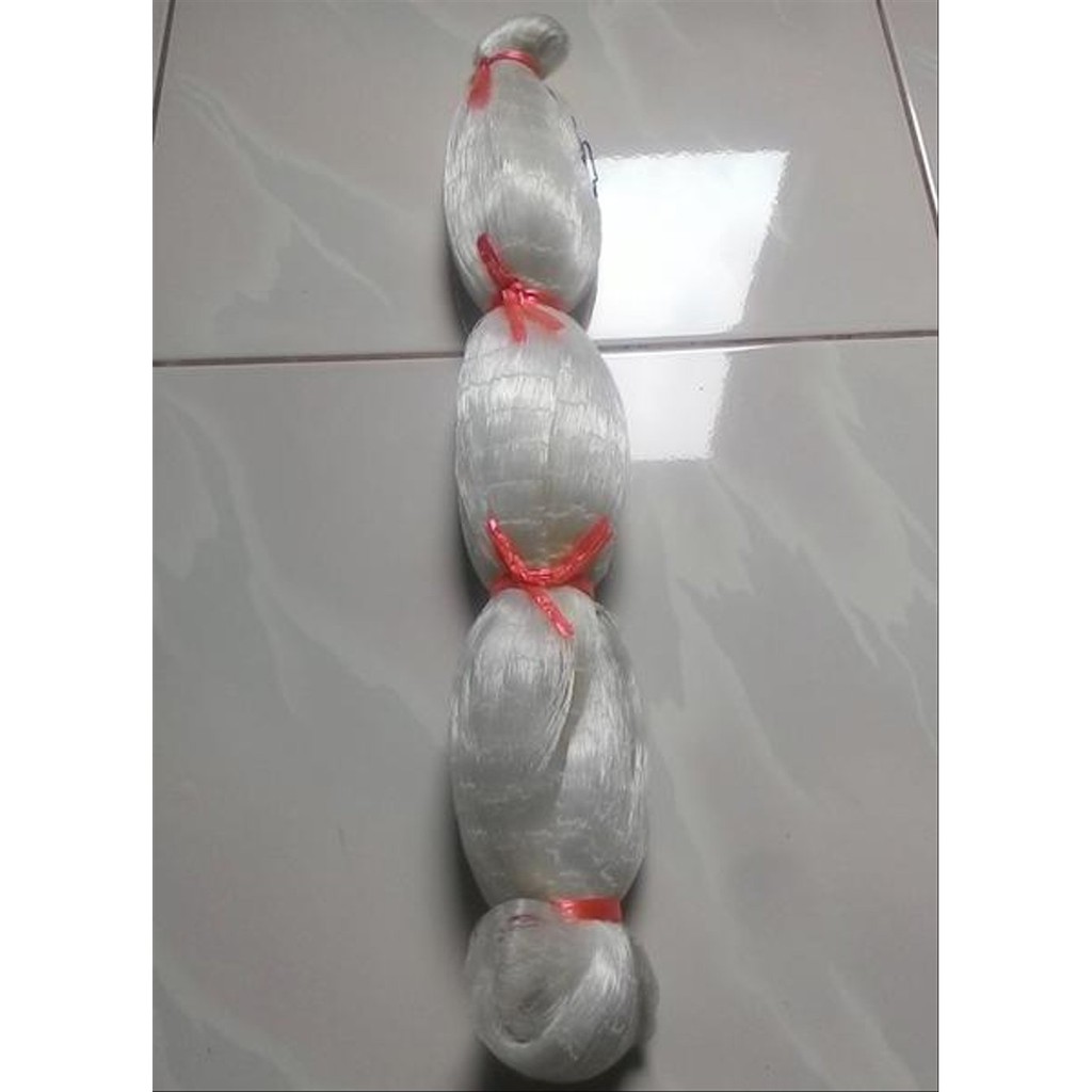 

Jaring Burung Putih Bening Ukuran Lubang 1,3/4 inchi Panjang 100 Yard