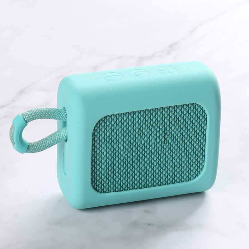 Case Pelindung Speaker Bluetooth Bahan Silikon Anti Jatuh Tahan Debu Untuk Jbl Go 3 Go3