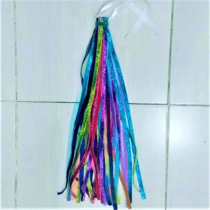 Tassel Tamborin. Tassel Bludru. Rumbai Tamborin. Pita Tamborin. Tamborin. Tassel. Tasel. Alat Tari