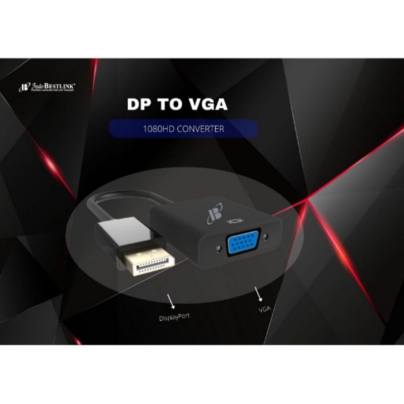 Converter Display Port to Vga / Converter Dp to Vga