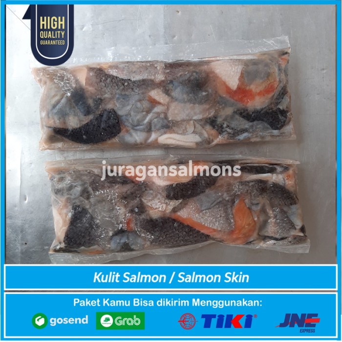 

TERLARIS Kulit Ikan salmon / Salmon Skin - 500 gram
