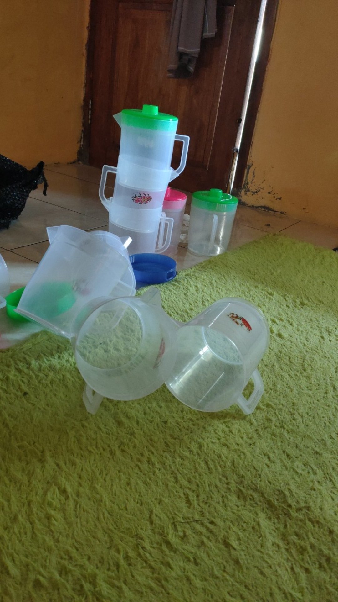 3 Pcs Teko Air Minum 1000ml / 1 Liter | Eskan Mini