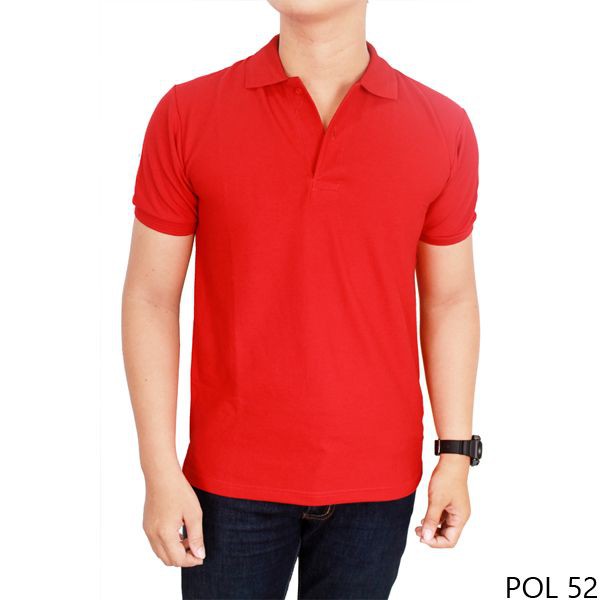 POLO MERAH CABE POLO SHIRT MEN / PRIA / COWOK POLOS | Shopee Indonesia