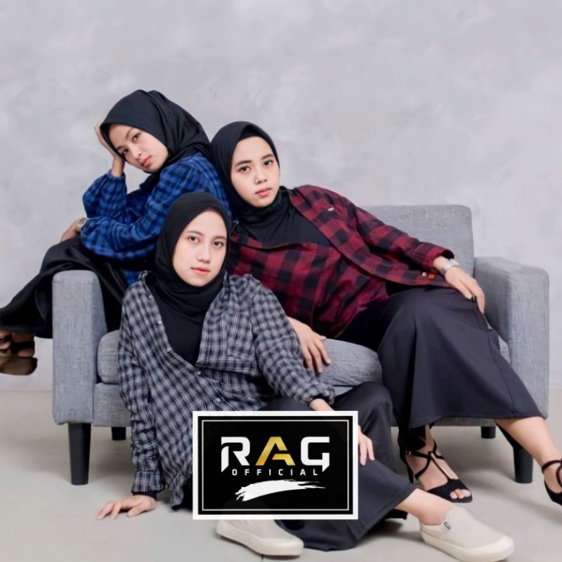 PROMO⚡️Kemeja Flanel Pria Wanita [MOTIF SULTAN TERBARU] Lengan Panjang Distro Motif Kotak Flannel Terpopuler