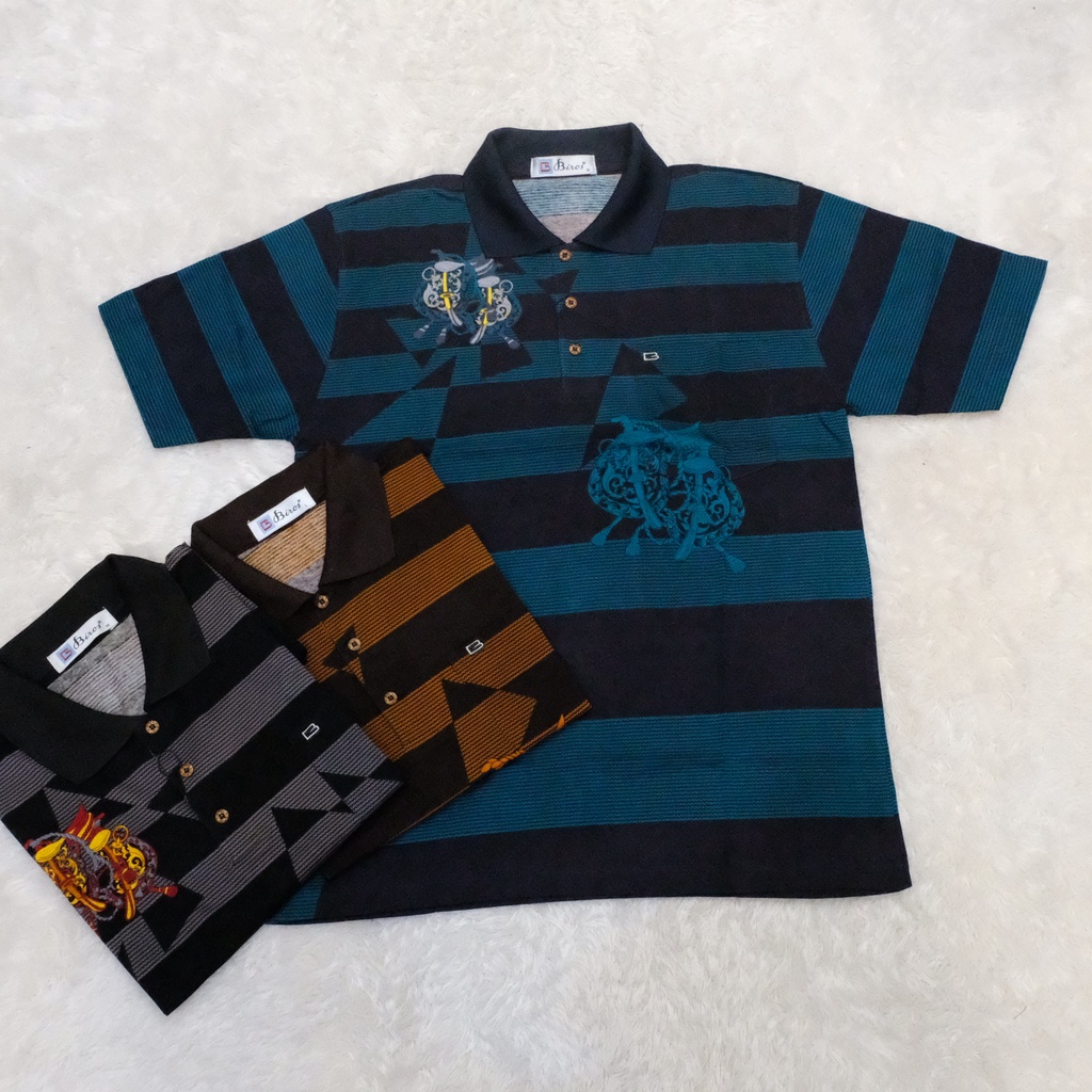 BIROS Kaos Polo Pria 337