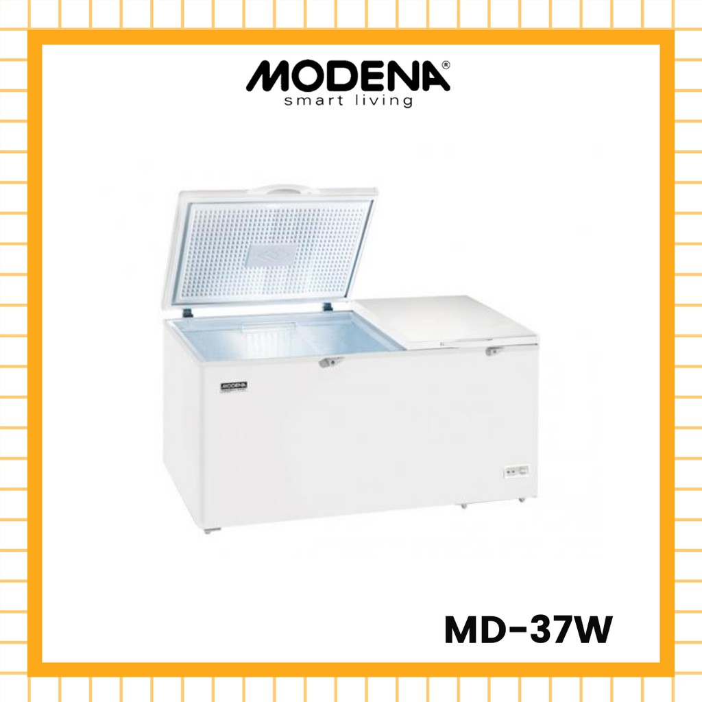 CHEST FREEZER MODENA 370 LITER / 400 LITER MD-37W - White