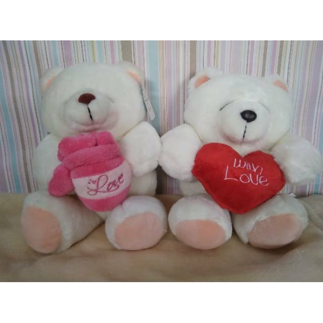 Boneka forever friend putih