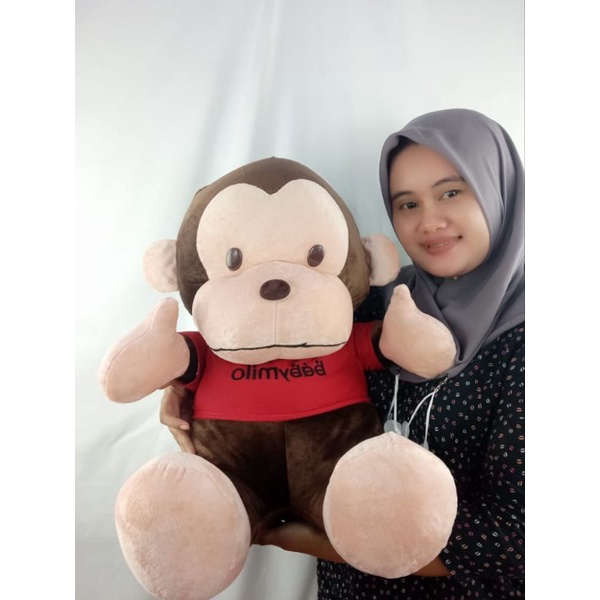 Boneka Monyet Beby milo jumbo SNI
