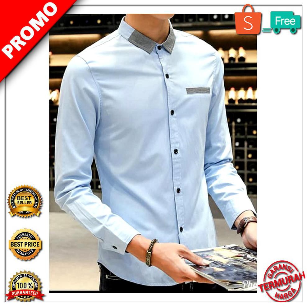 DISKON VOLCANO Kemeja Formal Pria Kemeja Kerja Pria - LIMITED EDITION