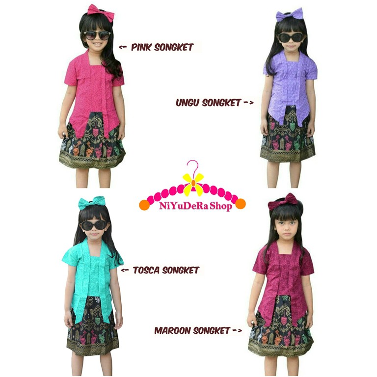 Size S Kebaya  Anak  Kutu Baru Bayi Setelan KutuBaru 