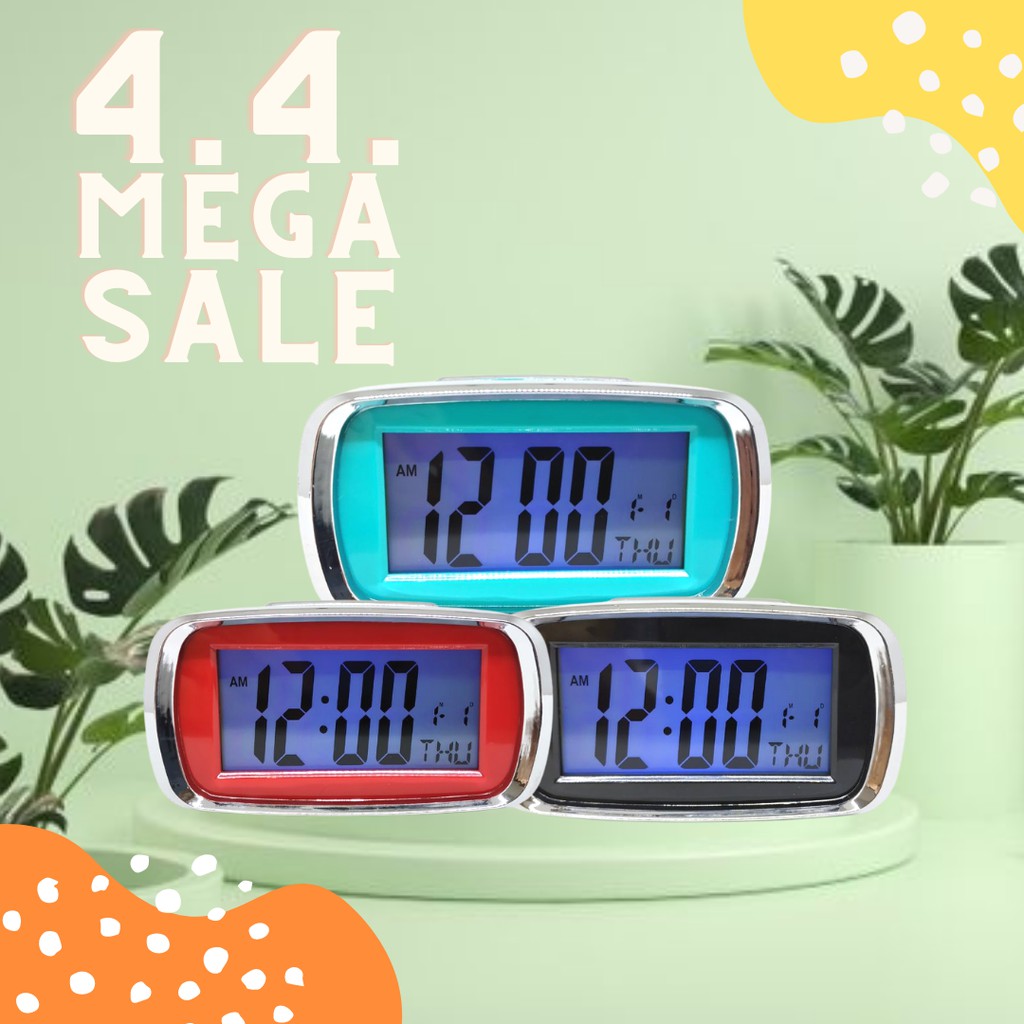 Jam Meja Aestetik Digital Alarm /JAM MEJA MINI / DEKORASI RUMAH IMUT KECIL HEMAT TEMPAT / ALARM / HARGA GROSIR/TERMURAH