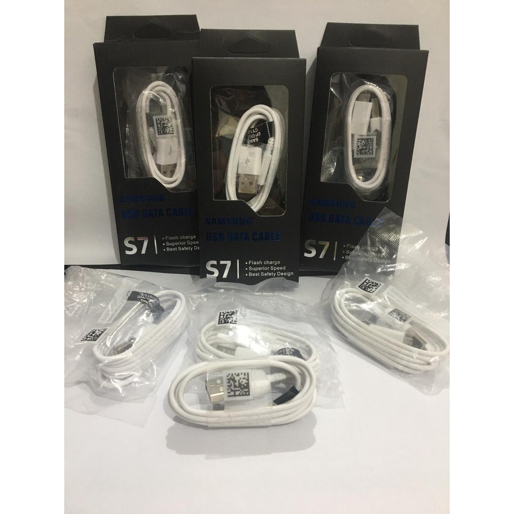 Kabel Data SAMSUNG Original 100% S6 S7 S8 l Packing elegan l Fast Charging