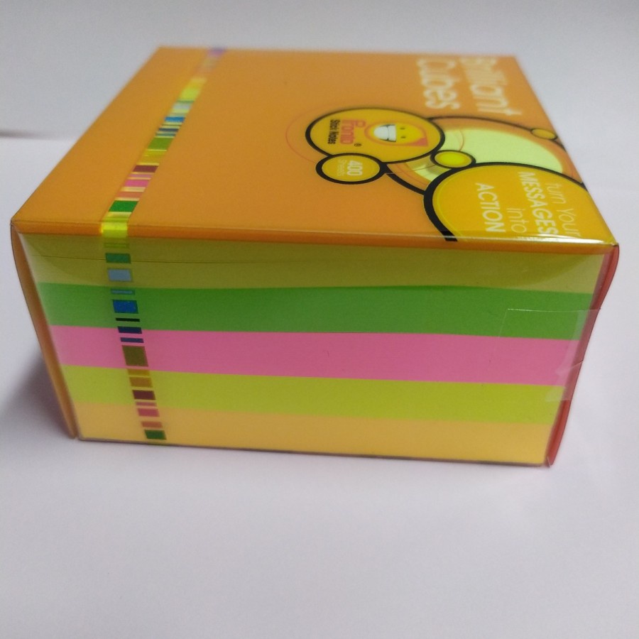 

Brilliant Cube Pronto 654 Warna / Stick Note Pronto 654 Warna