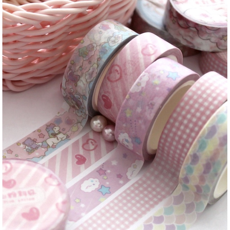 

Washi Tape Japanes Stationary Pink Masking Tape