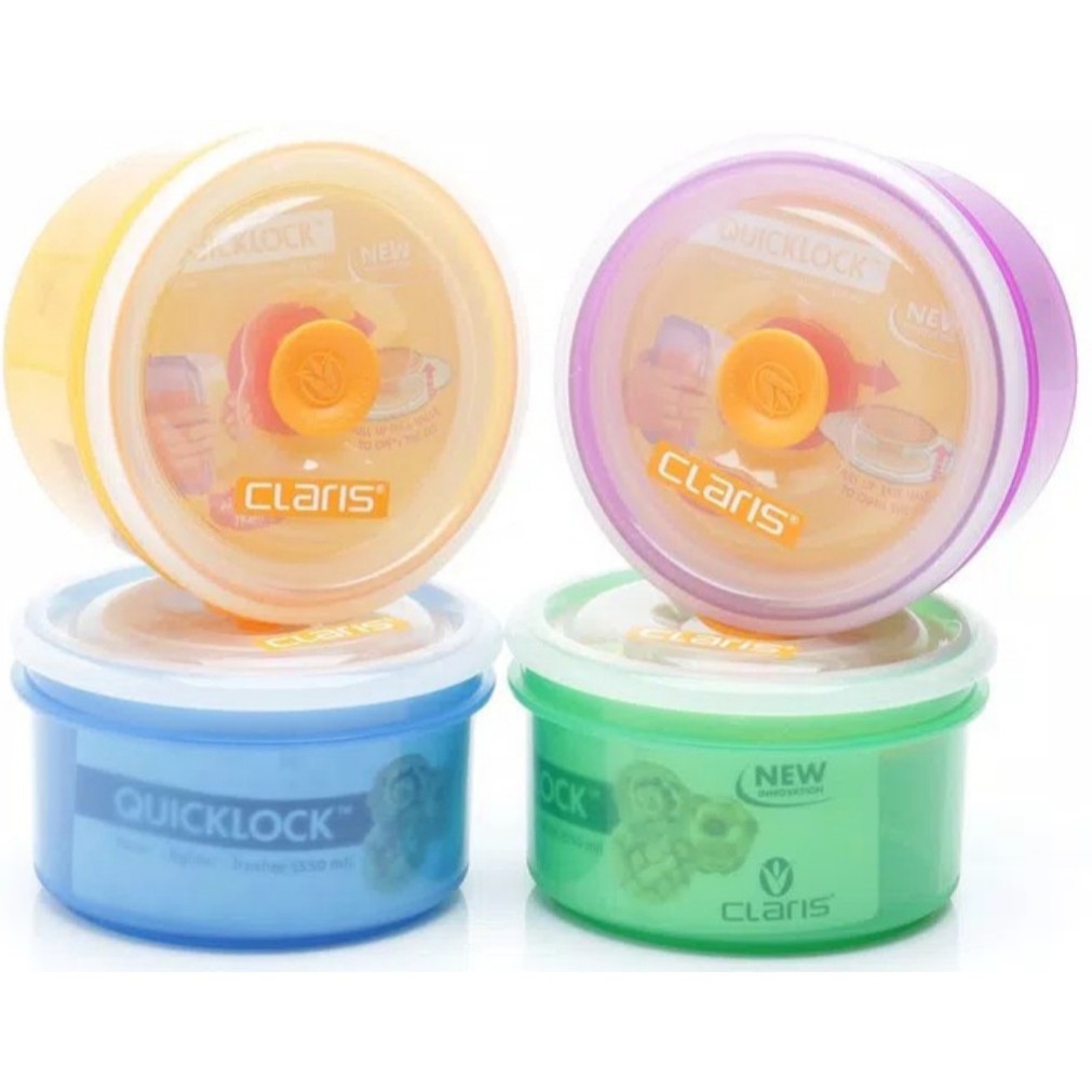 Claris Quicklock Air Tight Container Tempat Penyimpan Makanan