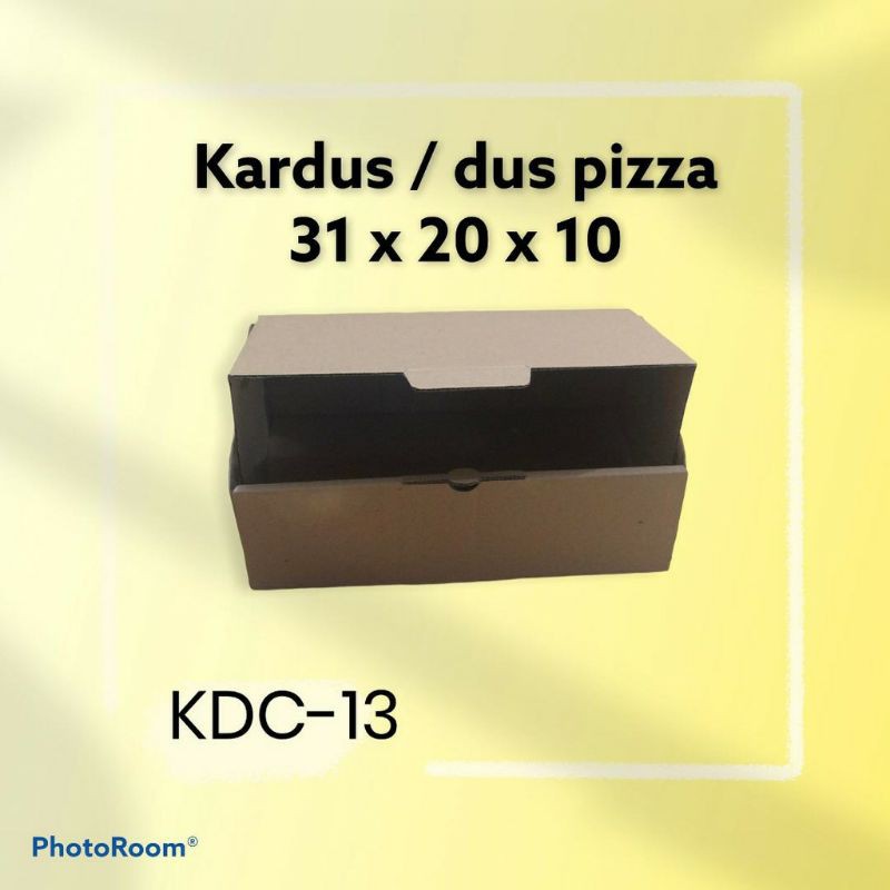 

Kardus / Dus pizza / Box diecut 30x20x10