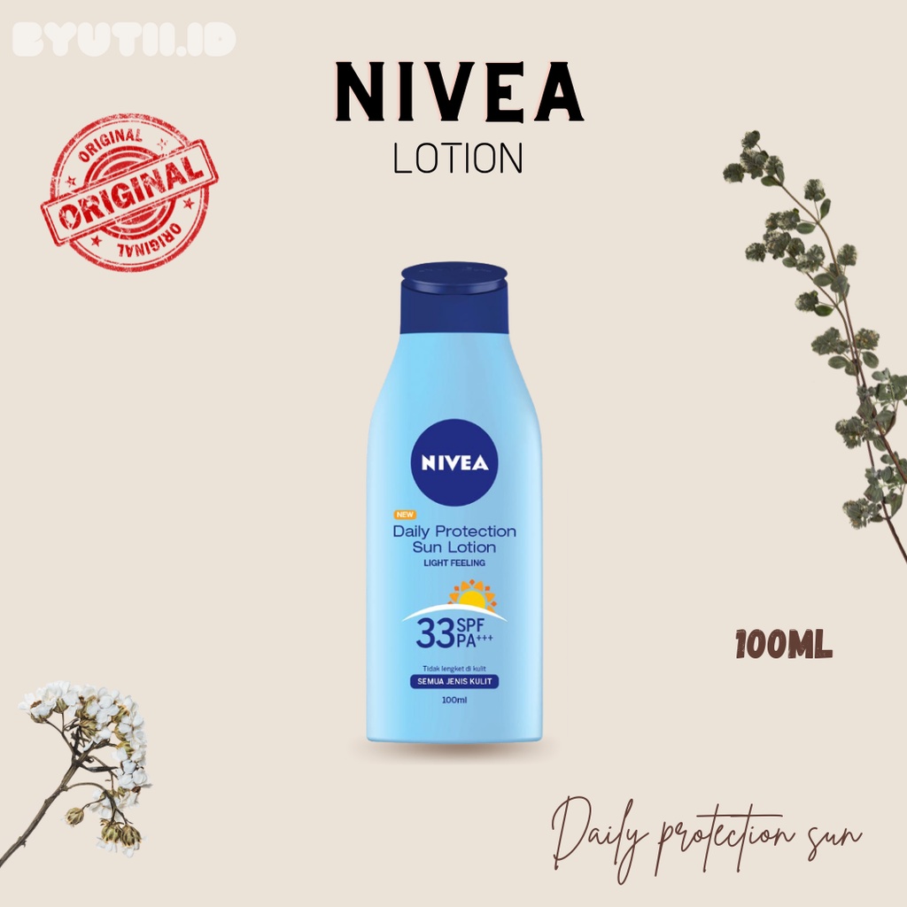 Jual NIVEA Body Lotion Daily Protection Sun 100 ml