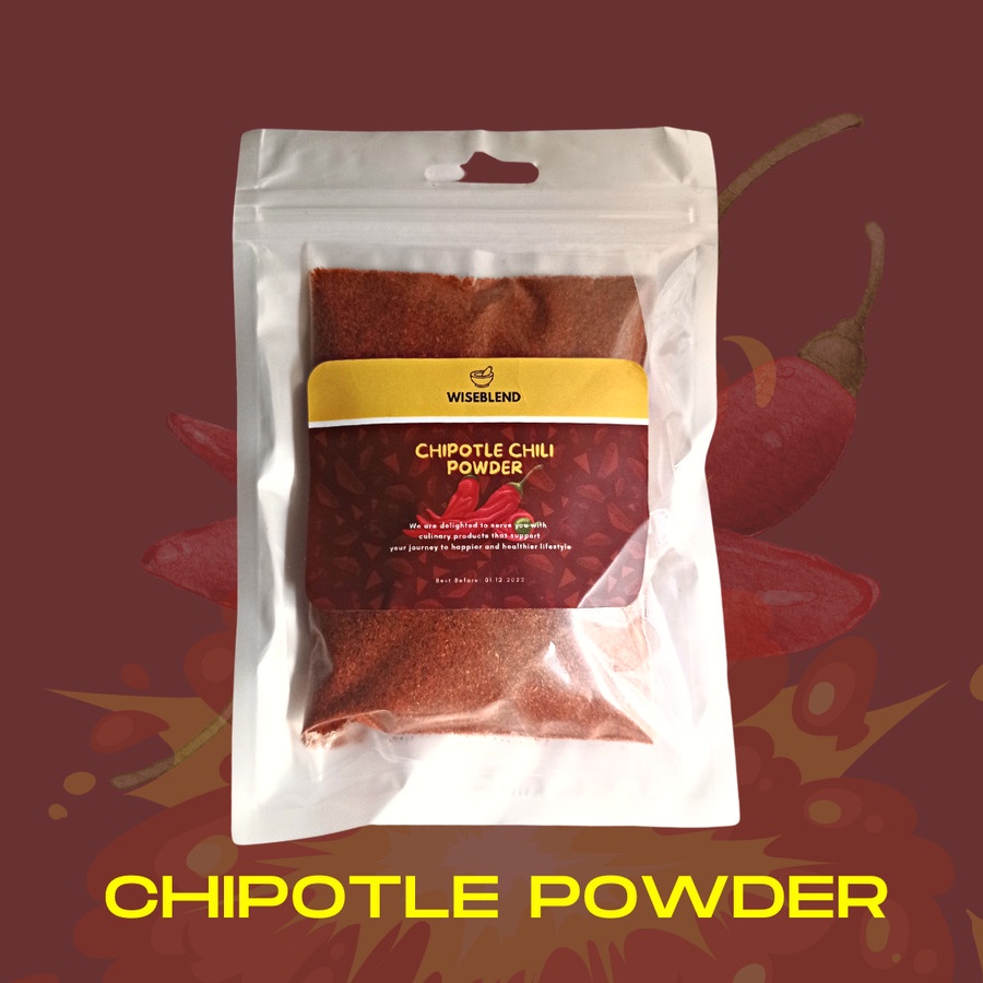 

CHIPOTLE CHILI POWDER/ CHIPOTLE BUBUK/ SMOKED CHILI MEXICAN - 50 G