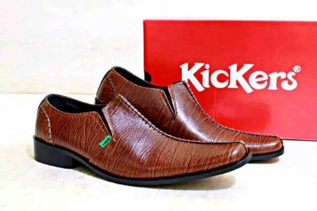 SEPATU PANTOFEL KULIT KEREN KERJA KANTOR LAKI PRIA COWOK DINAS RESMI FORMAL PESTA KICKERS RAJUT