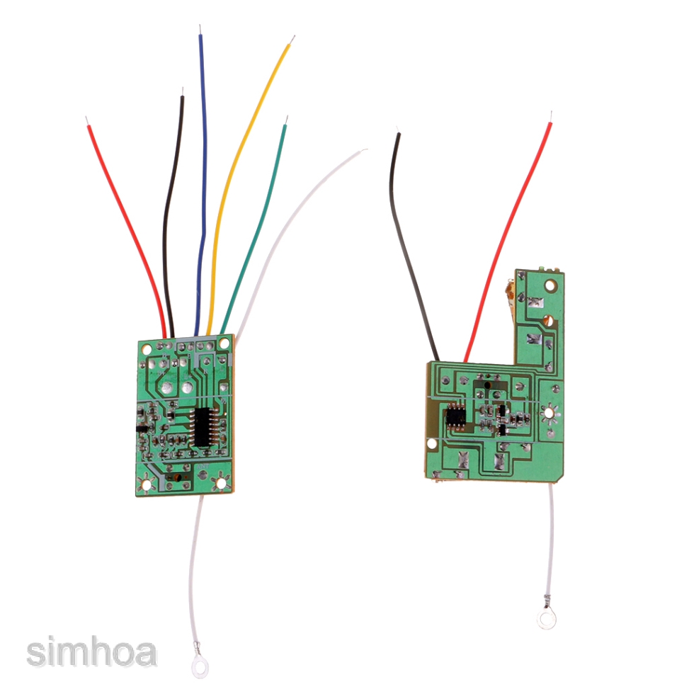 remote control transmitter and receiver circuit