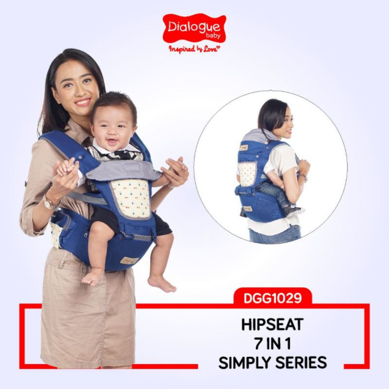 Gendongan Hipseat 7in1 Simply Series Dialogue
