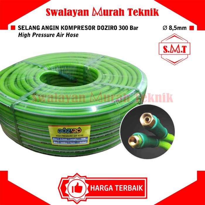 DOZIRO Selang Kompresor Angin 100Meter Power Sprayer Compressor Hose 300 Bar