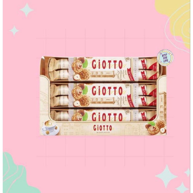 

GIOTTO FERRERO BISKUIT HAZELNUT isi 39butir