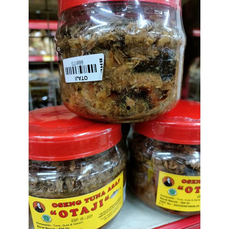 

oseng oseng IKAN tuna asap otaji 500grm ENAK MURAH