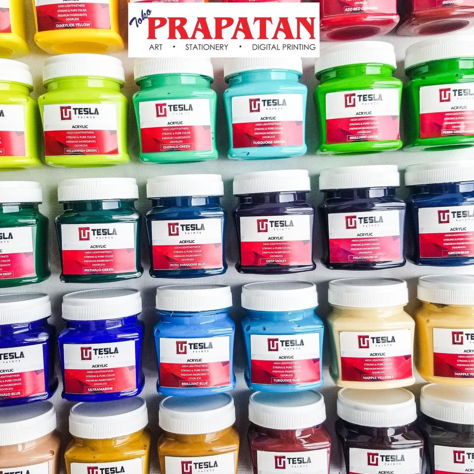 

[PRODUK N9MT0] Tesla Acrylic Paint / Cat Akrilik Tesla 125 ml 0N9