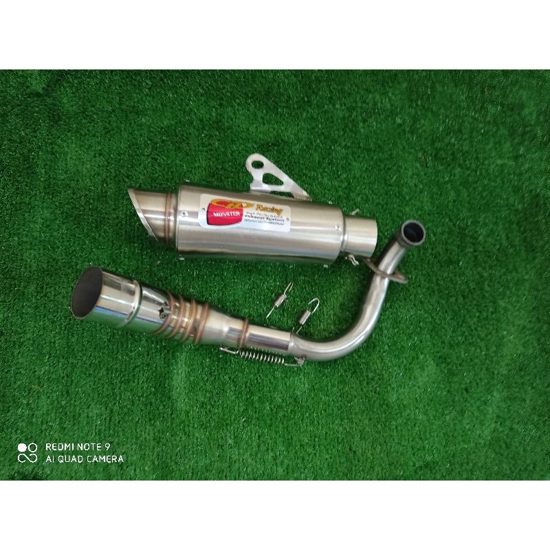 KNALPOT RACING CLD BEAT PIPA ATAS KNALPOT BEAT KOLONG ATAS KNALPOT KHUSUS BEAT FI DAN KARBU KNALPOT 