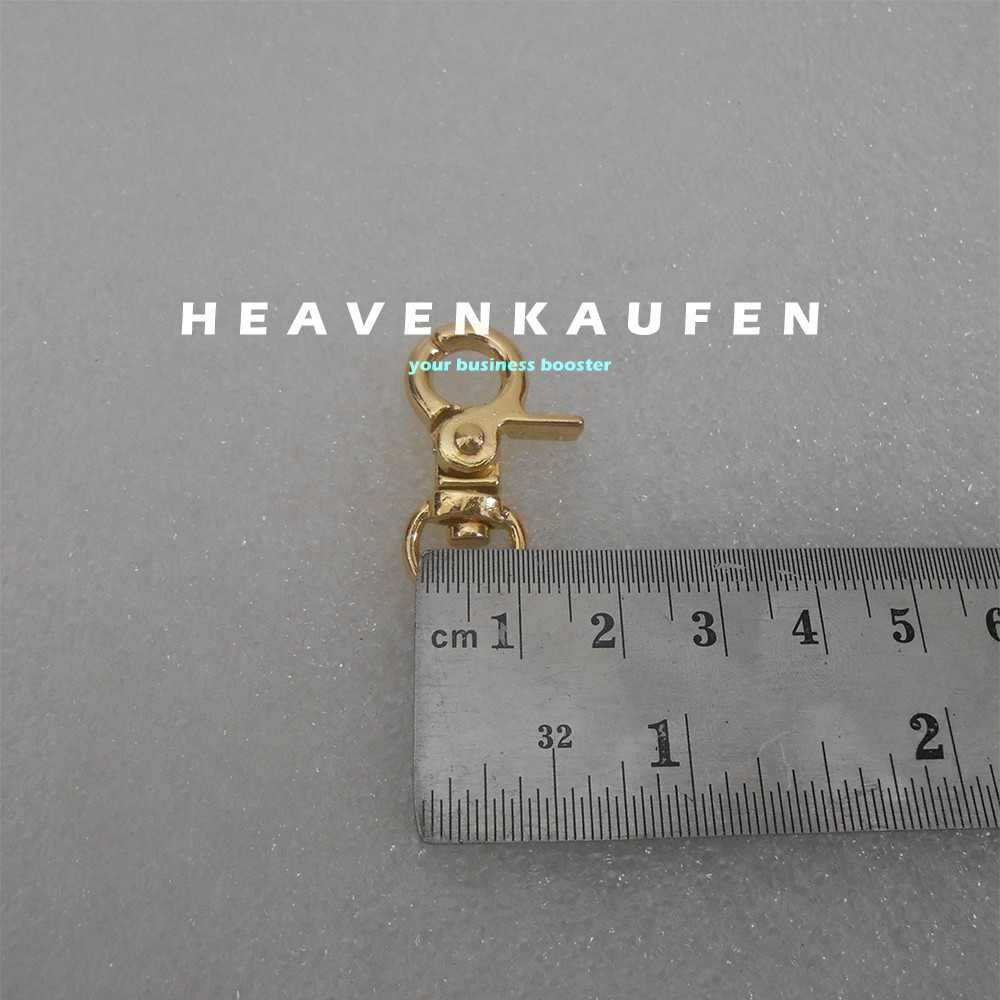 Pengait Kait Cantelan Kaitan Hook 1 cm Kakatua Warna Gold Muda