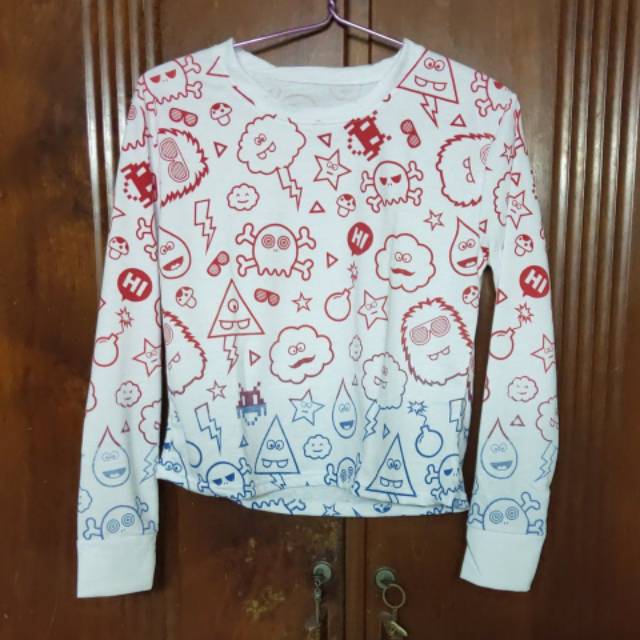 PROMO FASHION SWEATER SKULL Sweater bergambar