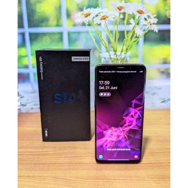 Samsung S9+ S9 Plus Ram 6/256gb Fullset Resmi Indonesia Sein