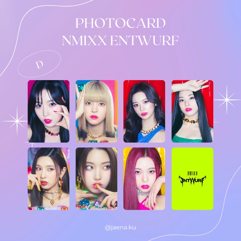 [NMIXX] PHOTOCARD ENTWURF NMIXX ‼️BACA DESKRIPSI‼️