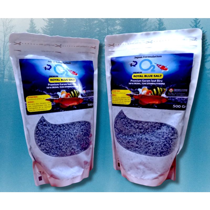 GARAM IKAN O2 ROYAL BLUE SALT 500gr