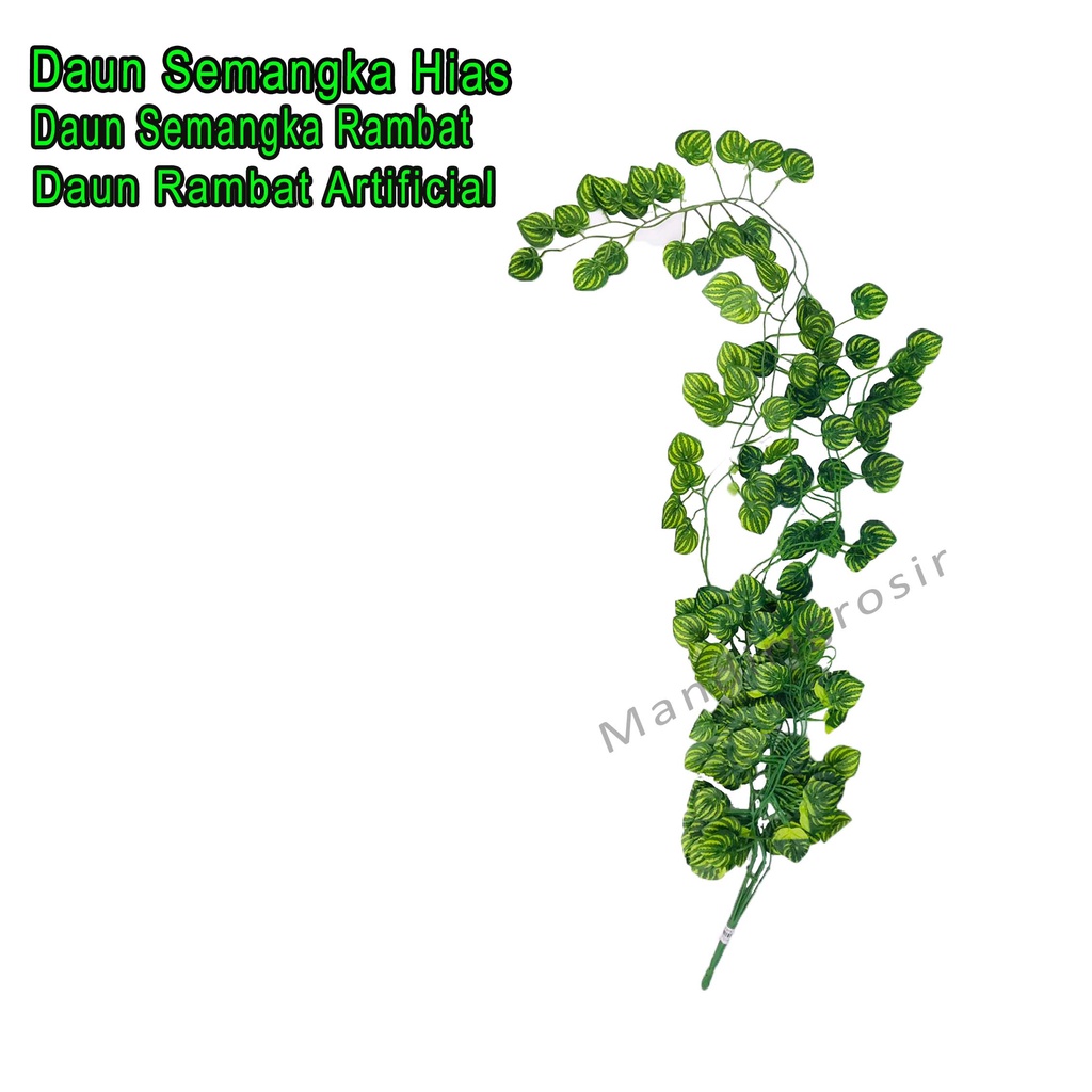 Daun Semangka * daun Rambat Plastik* Daun Rambat Artificial* Semangka 90