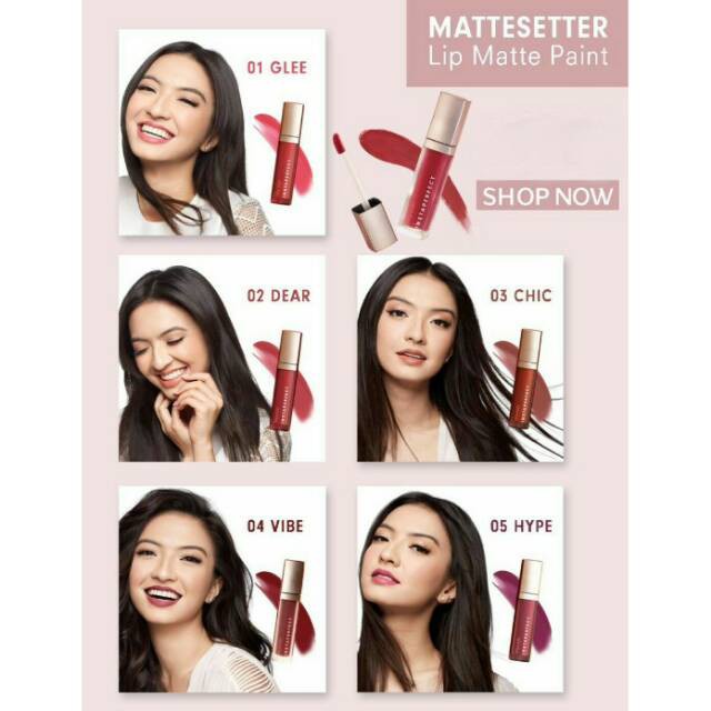 WARDAH Instaperfect Mattesetter Lip Matte Paint