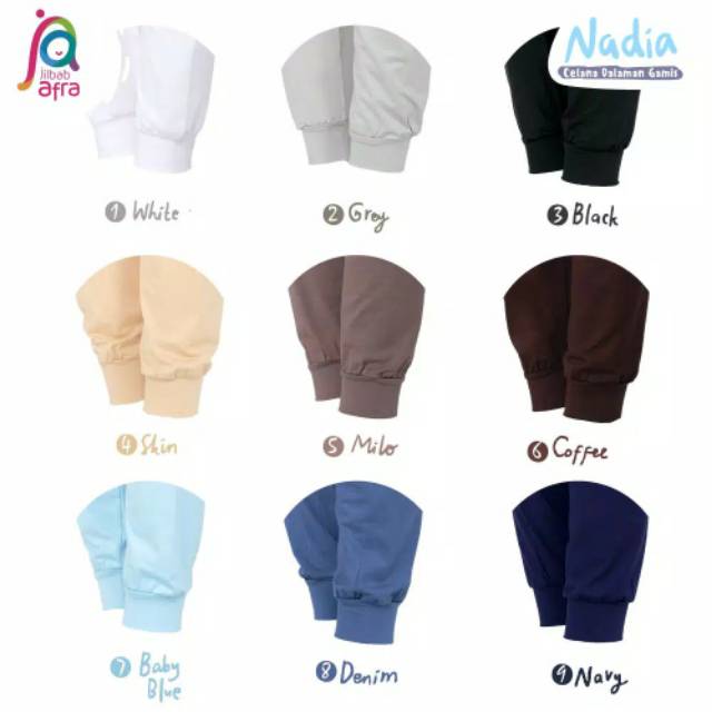 Celana Dalaman Gamis Big Size By Jilbab Arfa (Used to be Jilbab Afra) Nadia - Celamis