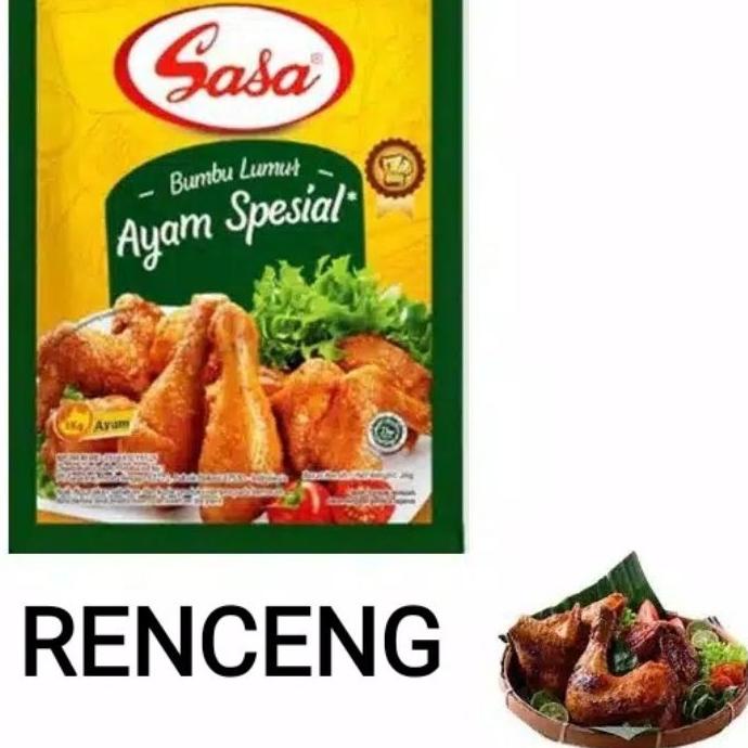 

⚡️Promo Hari Ini⚡️ SASA BUMBU LUMUR AYAM SPESIAL 1 RENCENG (10 SACHET @ 26 GR) buruan