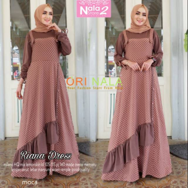 Gamis Long Dress Party Riana Dress By Ori Nala