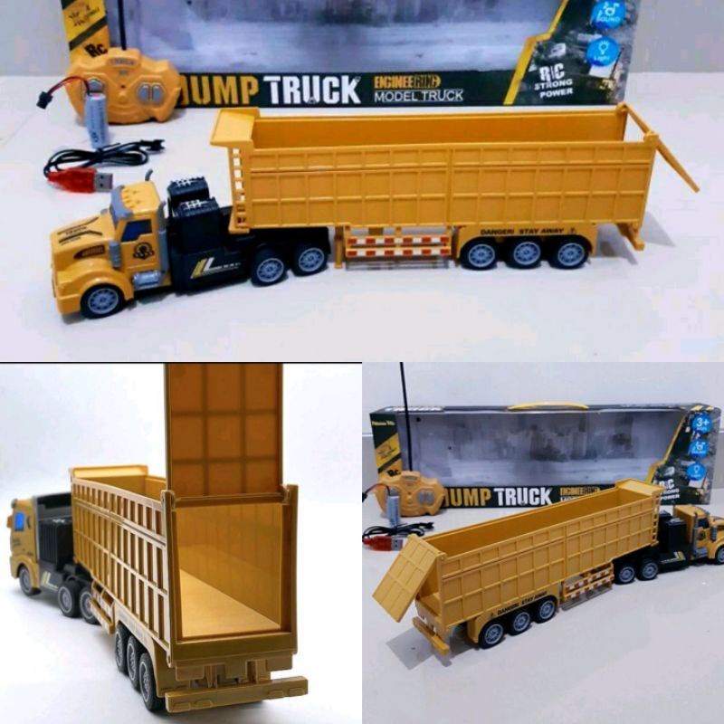 MAINAN MOBIL REMOTE CONTROL-RC DUMP TRUCK-REMOTE CONTROL TRUCK-MAINAN TRUCK