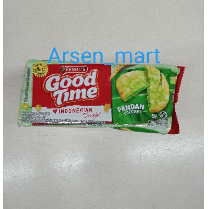 Good time 72gram pandan coconut