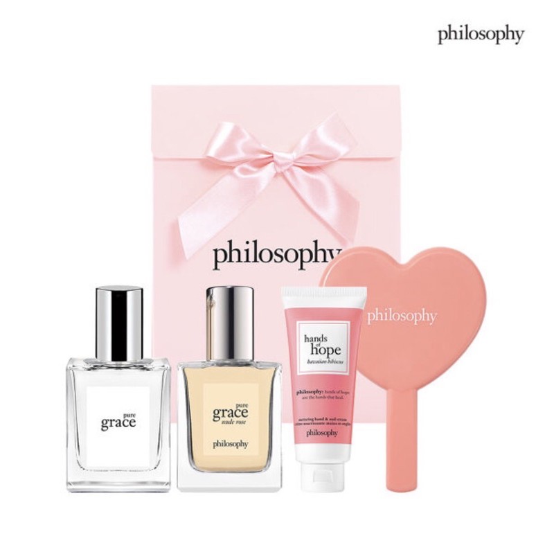PHILOSOPHY Pure Grace Nude Rose Eau de Toilette Set Free Gift