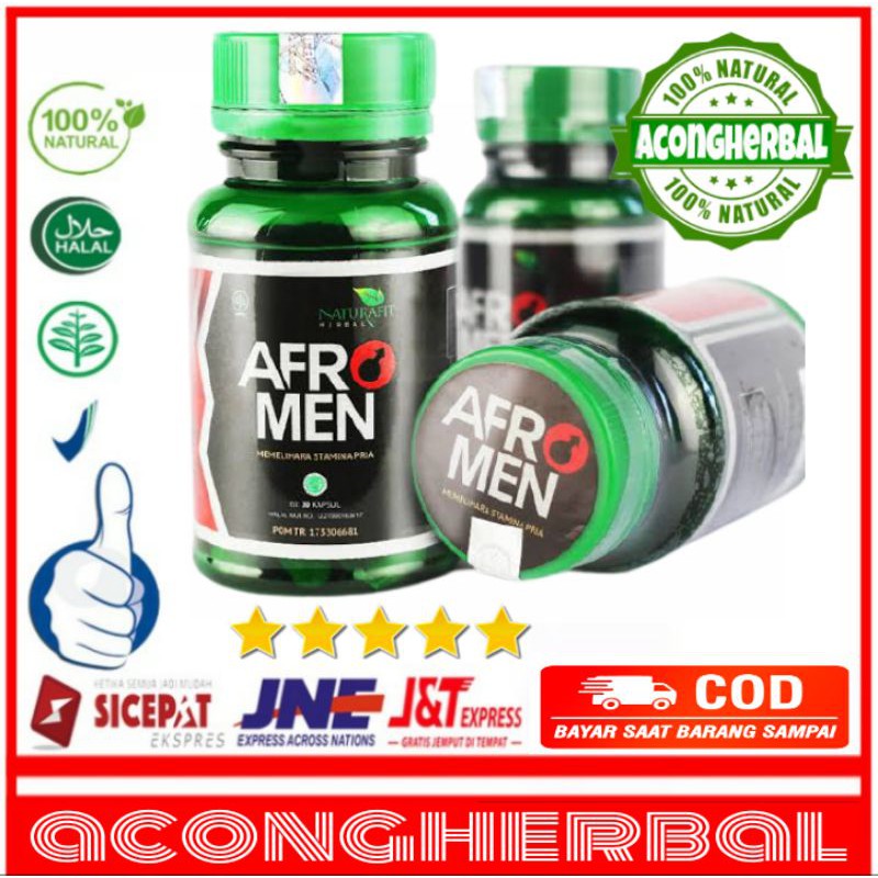 BEST SELLER AFROMEN ORIGINAL OBAT HERBAL RESMI BPOM