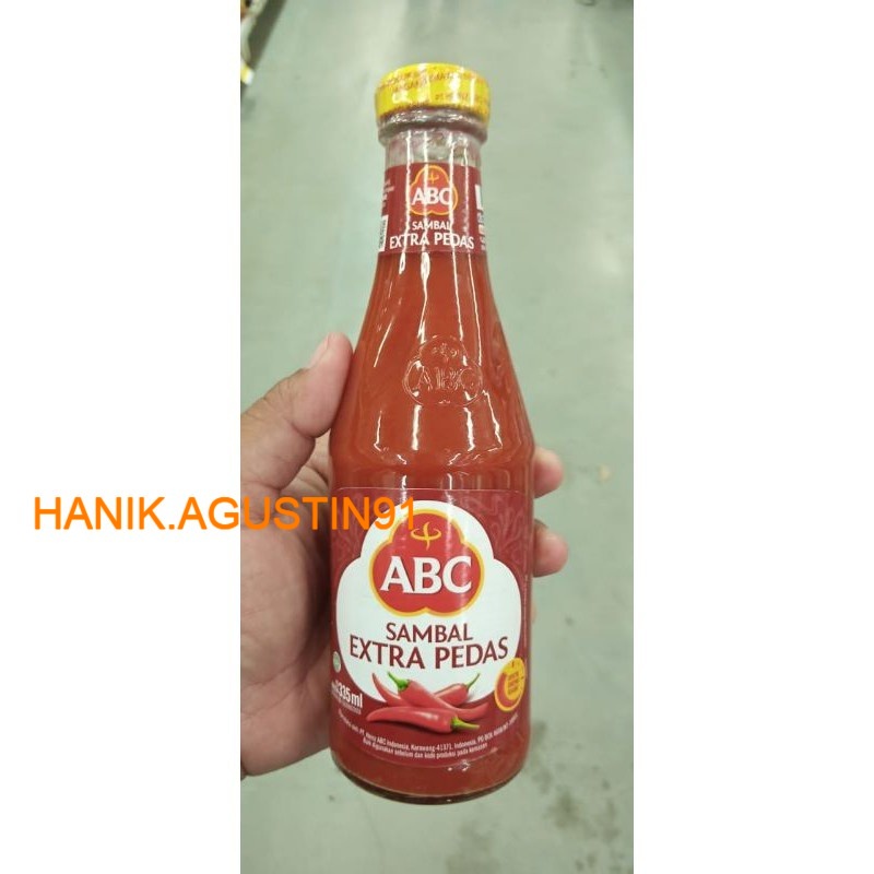 

ABC SAMBAL EXTRA PEDAS 335GR