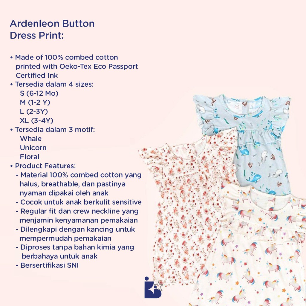 Ardenleon Button Dress